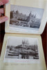 Brussels Holland Hague Amsterdam Antwerp 1901 Travel scrapbook photo album
