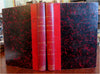 Nature French Scientific Review Arts 1901 Illustrated rare 2 vol. leather set