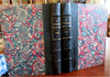 La Nature French Scientific Review Arts 1901 Illustrated rare 2 vol. leather set