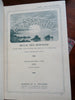 La Nature French Scientific Review Arts 1901 Illustrated rare 2 vol. leather set