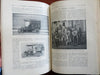 La Nature French Scientific Review Arts 1901 Illustrated rare 2 vol. leather set