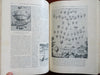 La Nature French Scientific Review Arts 1901 Illustrated rare 2 vol. leather set