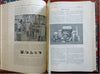 La Nature French Scientific Review Arts 1901 Illustrated rare 2 vol. leather set