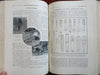 La Nature French Scientific Review Arts 1901 Illustrated rare 2 vol. leather set