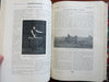 La Nature French Scientific Review Arts 1901 Illustrated rare 2 vol. leather set