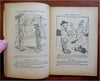 American Joke Books Clowns Hobos Lot x 6 c. 1920's illustrated humor books