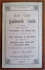 Kenilworth Castle Warwick England c. 1850's Beck's tourist guide w/ castle map