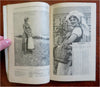 Alamanac 1890 Calendar rare pictorial promotional book Authors Poets Portraits