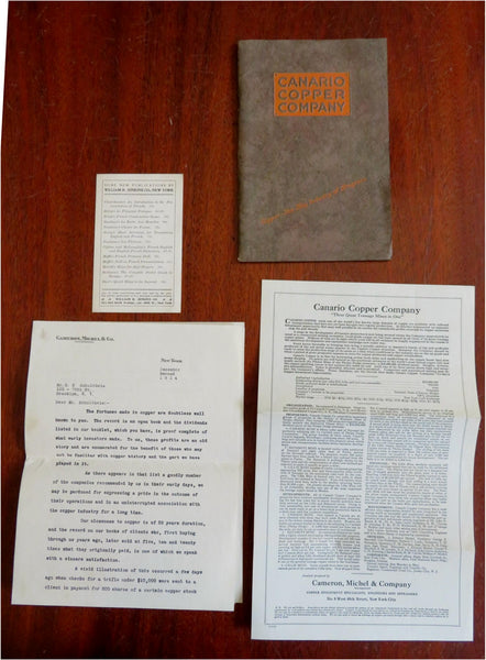 Canario Copper Company American Manufacturing 194 pictorial promotional booklet