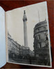 England Scrap Book Post Cards Portraits Views 1904 tourist travel leather album