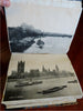 England Scrap Book Post Cards Portraits Views 1904 tourist travel leather album