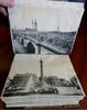 England Scrap Book Post Cards Portraits Views 1904 tourist travel leather album
