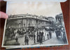 England Scrap Book Post Cards Portraits Views 1904 tourist travel leather album