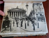 England Scrap Book Post Cards Portraits Views 1904 tourist travel leather album