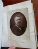 England Scrap Book Post Cards Portraits Views 1904 tourist travel leather album