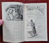 Annual Calendar & Almanac for 1884 American illustrated booklet