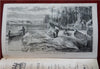 Annual Calendar & Almanac for 1884 American illustrated booklet