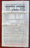 Scotland Steamship Route Edinburgh Aberdeen 1936 advertising broadside