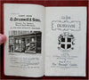 Durham England United Kingdom c. 1910 illustrated tourist pocket guide