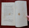Vermont Militia Act Civil War Law 1862 official government book