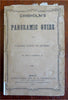 Niagara Falls to Quebec Canada Guide 1869 Chisolm book w/11 foot long river map!