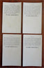 World Dress Costume 1892 Singer Sewing Machines lot x 35 Chromolitho Trade Cards