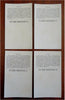 World Dress Costume 1892 Singer Sewing Machines lot x 35 Chromolitho Trade Cards