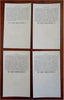 World Dress Costume 1892 Singer Sewing Machines lot x 35 Chromolitho Trade Cards