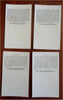 World Dress Costume 1892 Singer Sewing Machines lot x 35 Chromolitho Trade Cards