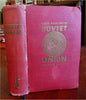 Russia 1929 USSR Soviet Union Tourist nice Travel Guide 6+ maps Leningrad Moscow