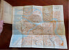 Russia 1929 USSR Soviet Union Tourist nice Travel Guide 6+ maps Leningrad Moscow