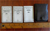New England Road Auto maps c. 1930's set x 3 miniature folding maps w/ case