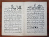 American Minstrel Book Jokes Songs Music & Lyrics 1938 illustrated novelty book