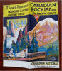 Canadian Railways Lot x 2 Travel Brochures c. 1930's tourist info w/ maps