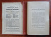 England & Wales large Tourist Map c. 1910 J. Bartholomew folding linen map