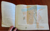 Volga river travel guide Russian Empire 1908 pictorial w/ 9 lg. color maps