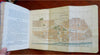 Volga river travel guide Russian Empire 1908 pictorial w/ 9 lg. color maps