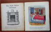 Night Before Christmas Santa Claus Children's Poem 1915 lg. color pictorial book