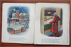 Night Before Christmas Santa Claus Children's Poem 1915 lg. color pictorial book