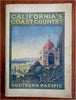 San Francisco to Santa Barabara California Coast Country c. 1907 travel guide