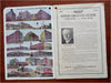 Business Cartoon World map 1933 W.T. Rawleigh Co. Good Health Almanac Astrology