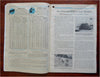 Business Cartoon World map 1933 W.T. Rawleigh Co. Good Health Almanac Astrology