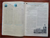 Business Cartoon World map 1933 W.T. Rawleigh Co. Good Health Almanac Astrology