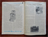 Business Cartoon World map 1933 W.T. Rawleigh Co. Good Health Almanac Astrology