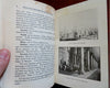 Cairo Egypt Tourist c. 1920's pictorial travel guide book w/ large map Pyramids