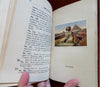 Cairo Egypt Tourist c. 1920's pictorial travel guide book w/ large map Pyramids