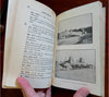 Cairo Egypt Tourist c. 1920's pictorial travel guide book w/ large map Pyramids