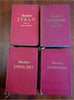 Italy -north central & south Lot x 4 Baedeker Guides 1909-30 w/ 200+ maps