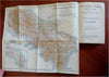Italy -north central & south Lot x 4 Baedeker Guides 1909-30 w/ 200+ maps
