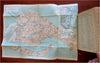 Italy -north central & south Lot x 4 Baedeker Guides 1909-30 w/ 200+ maps